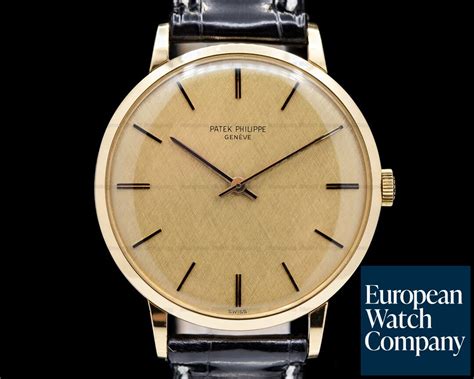 18k mens patek philippe|Patek Philippe Calatrava Ref. 3468 Men's watch / 33mm / 18k..